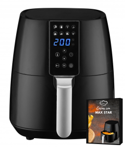 max-star-freidora-de-aire-sin-aceite-robot-de-cocina-de-3.8-litros-negra-acero-inoxidable-electrodomesticos